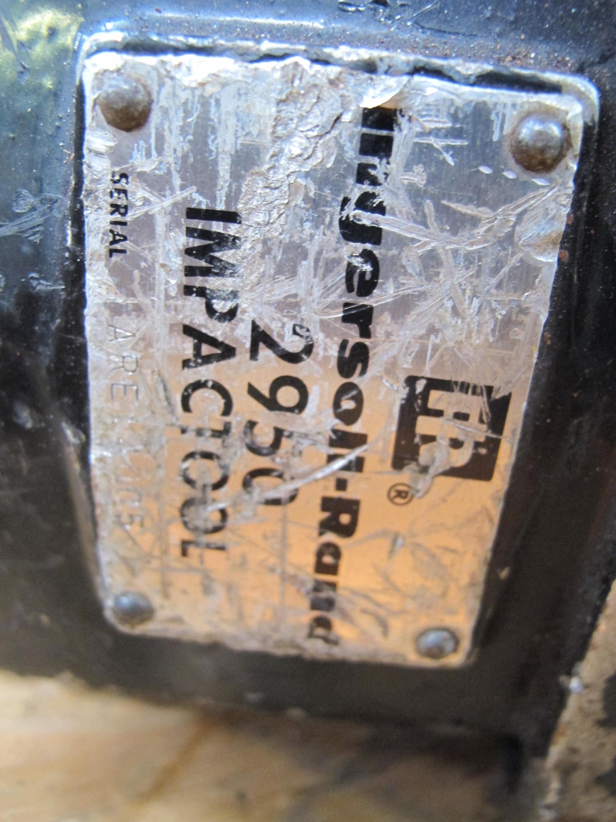 LOT TO INCLUDE: (1) INGERSOLL RAND IMPACT TOOL, MODEL#2950, (2) INGERSOLL RAND IMPACT TOOL MODEL#2934 (1 YELLOW, 1 BLACK). LOADING & HANDLING FEE $5-4007
